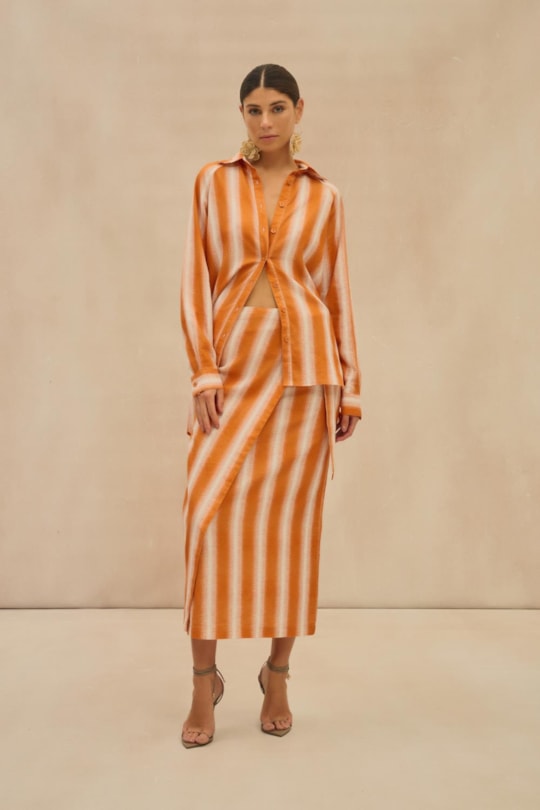 Camisa Ampla Alicia Est. Sardenha