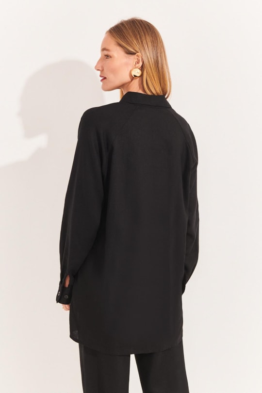 Camisa Ampla Alicia Linho