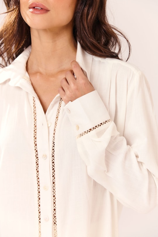 Imagem do produto Camisa Ampla Entremeio