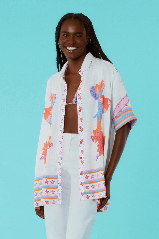 Imagem do produto Camisa Ampla Localizado Solar