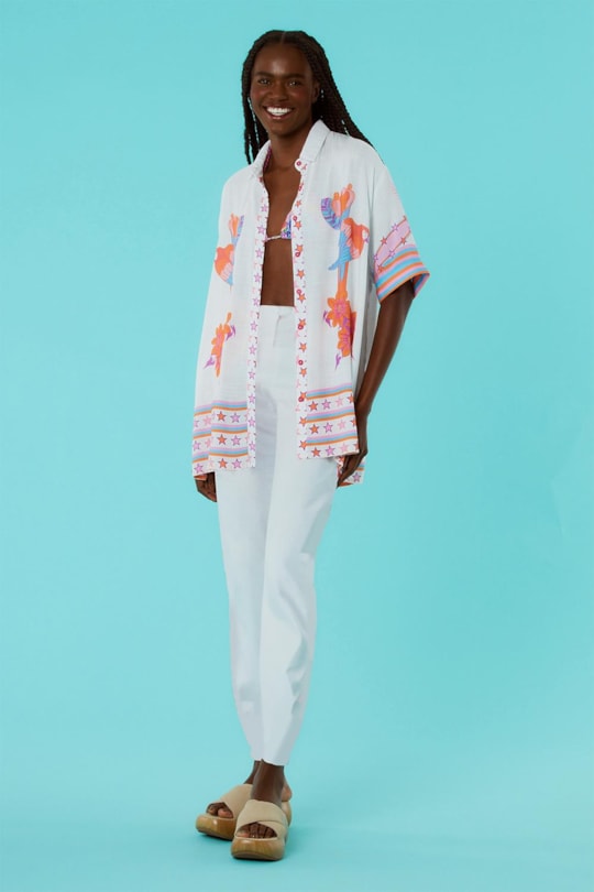 Imagem do produto Camisa Ampla Localizado Solar