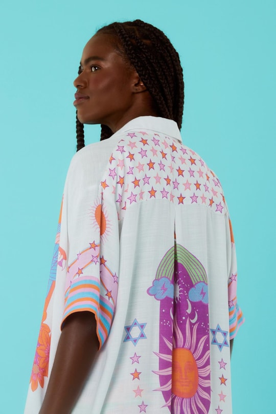 Imagem do produto Camisa Ampla Localizado Solar