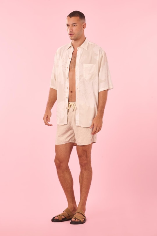 Imagem do produto Camisa Box Maxi Hibisco