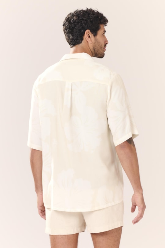 Imagem do produto Camisa Box Maxi Hibisco