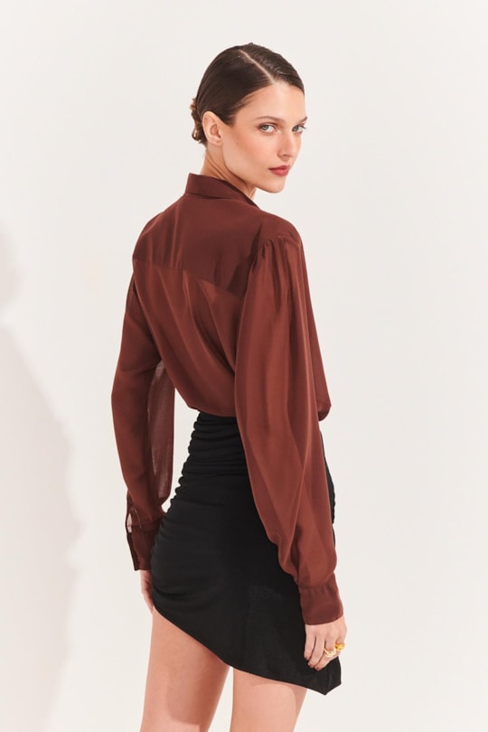 Camisa Catarina Brown