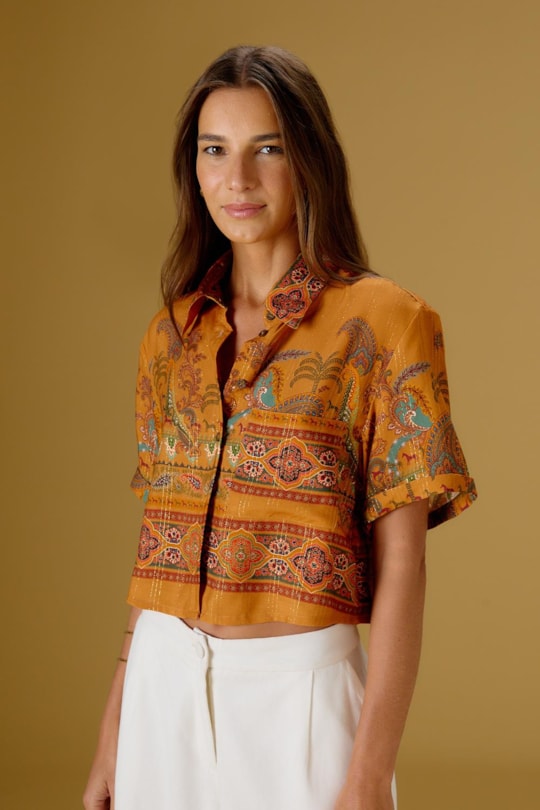 Imagem do produto Camisa Cropped Manga Curta Canyon