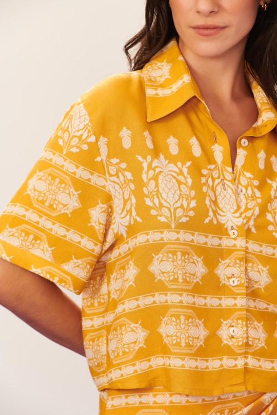 Camisa Cropped Seiva Doce