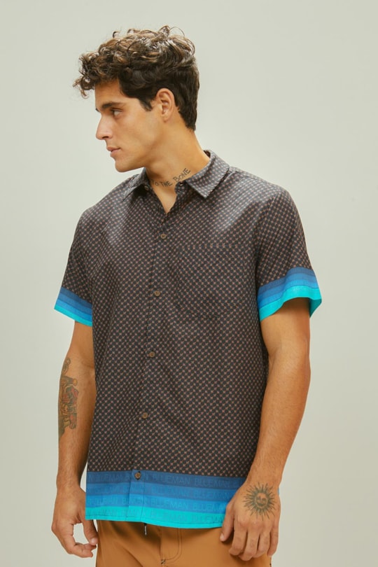 Camisa Florida Baile Das Araras Loc