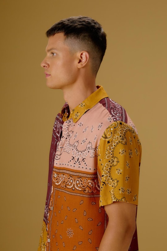 Imagem do produto Camisa Florida Bandana Blush