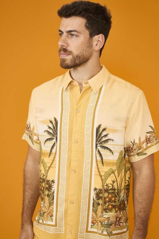 Imagem do produto Camisa Florida Barrado Solar