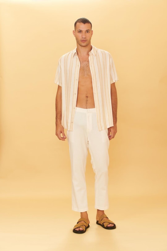 Imagem do produto Camisa Florida Listrado Luzente