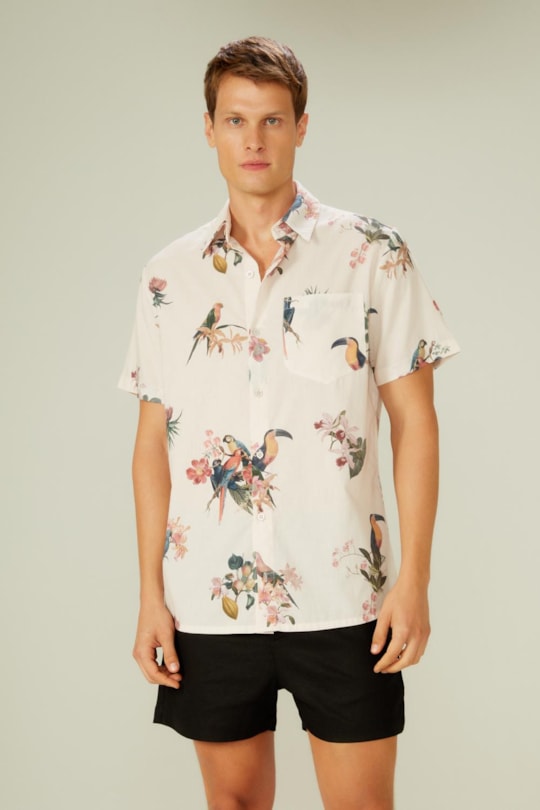 Camisa Florida Ring Tropical Zez