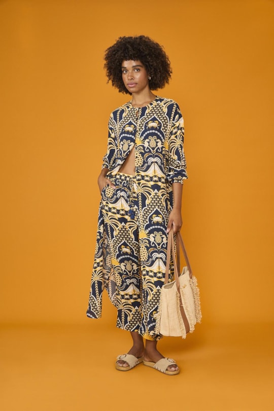 Imagem do produto Camisa Longa Ampla Ceu De Kite