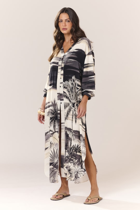 Imagem do produto Camisa Longa Localizado Lume