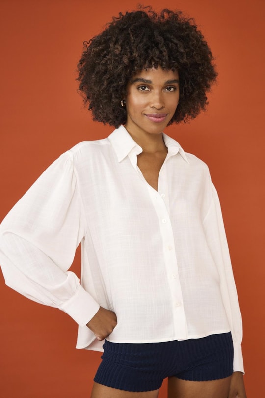 Camisa Manga Ampla Liso (Pre)