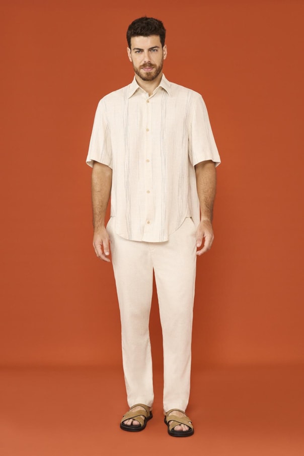 Camisa Manga Curta Oversized