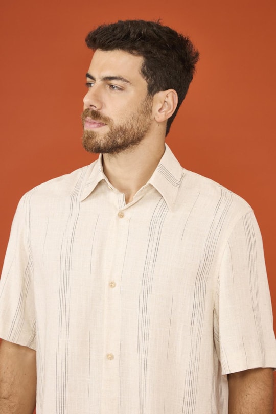 Camisa Manga Curta Oversized