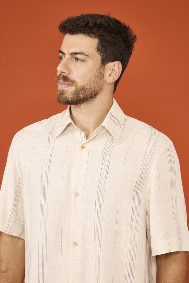 Camisa Manga Curta Oversized