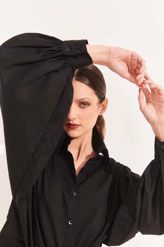 Imagem do produto Camisa Manga Franzida Carine