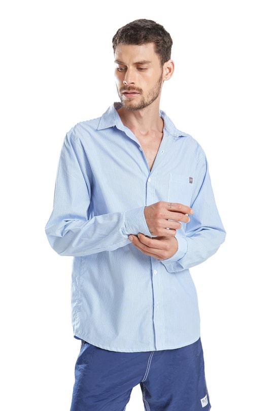 Imagem do produto Camisa Manga Longa Clip Masculina