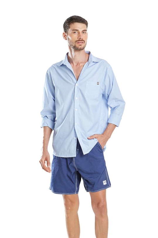 Imagem do produto Camisa Manga Longa Clip Masculina