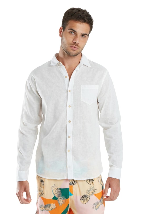 Imagem do produto Camisa Manga Longa Linho