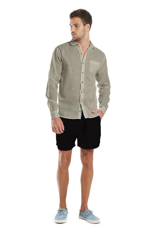 Imagem do produto Camisa Manga Longa Linho