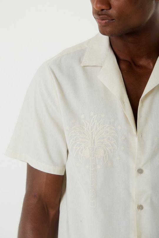 Imagem do produto Camisa Masculina Free Bordado Coqueiro