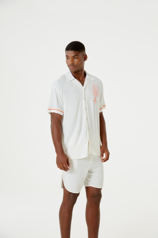 Imagem do produto Camisa Mc Surf Bordado Lagostim