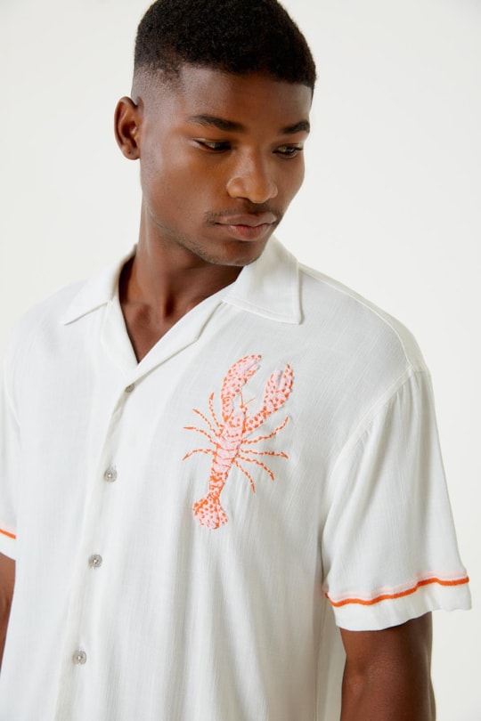 Imagem do produto Camisa Mc Surf Bordado Lagostim