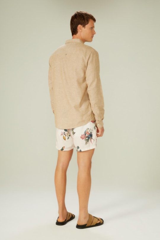 Imagem do produto Camisa Ml Linho Pienza Zez