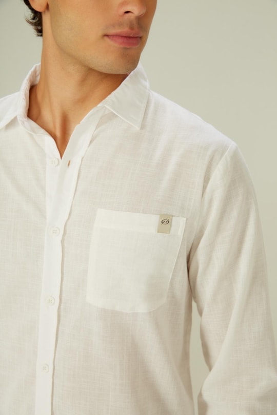 Imagem do produto Camisa Ml Linho Pienza Zez