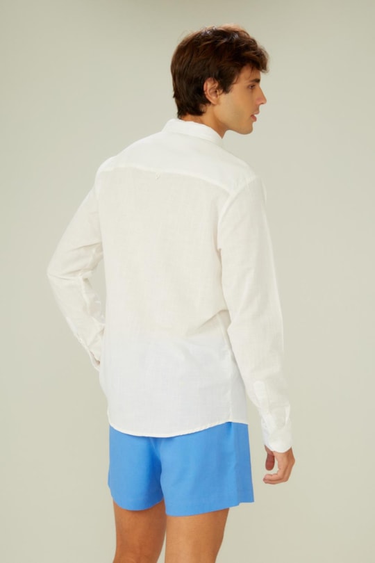 Imagem do produto Camisa Ml Linho Pienza Zez