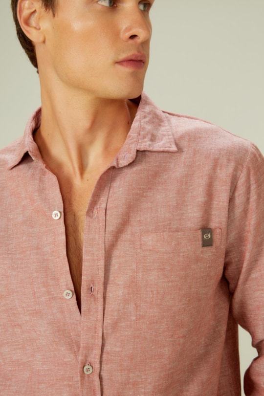 Imagem do produto Camisa Ml Linho Pienza Zez