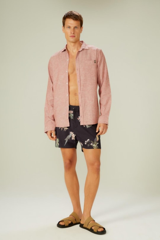 Imagem do produto Camisa Ml Linho Pienza Zez