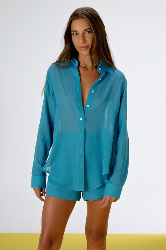 Imagem do produto Camisa Nautica Azul