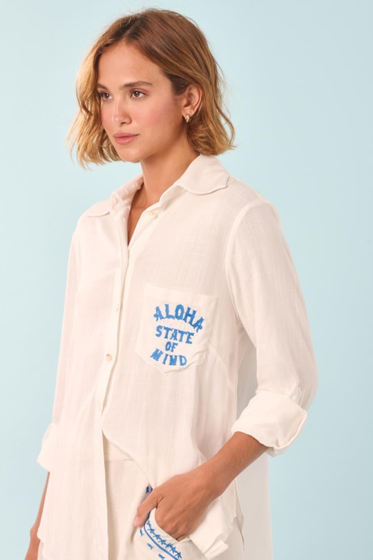 Imagem do produto Camisa Nautica Bordado Ohana
