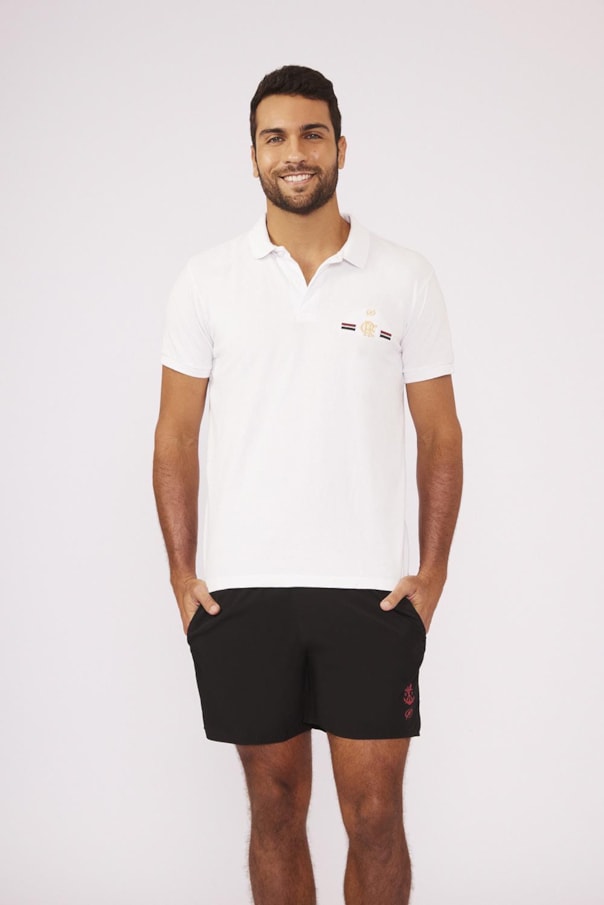 Camisa Polo Bordado Fla 3