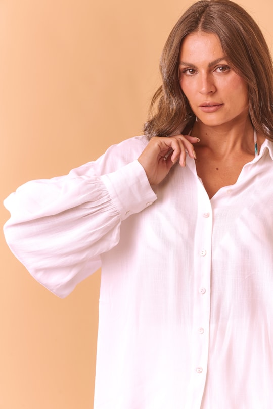 Imagem do produto Camisa Sharon Manga Bufante Liso