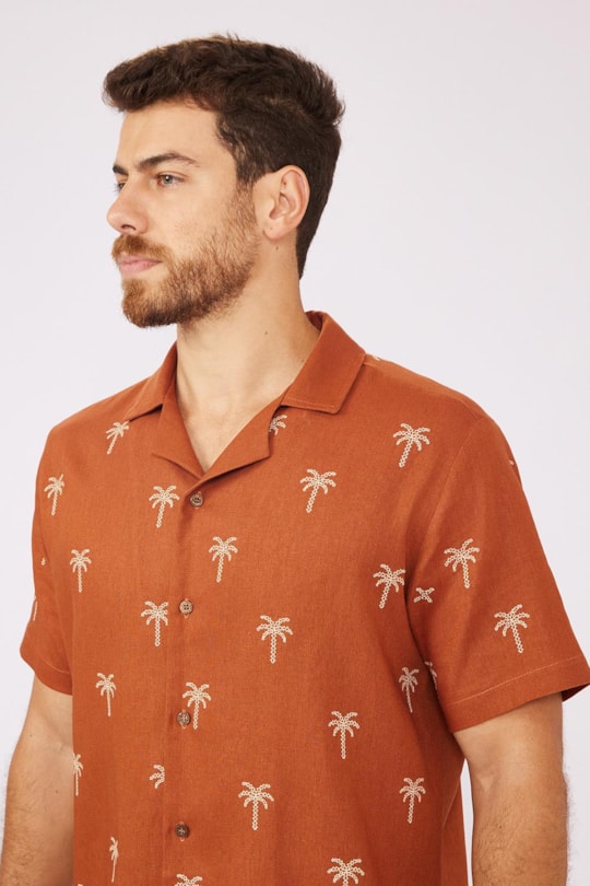 Imagem do produto Camisa Zez Bordado Coqueiro