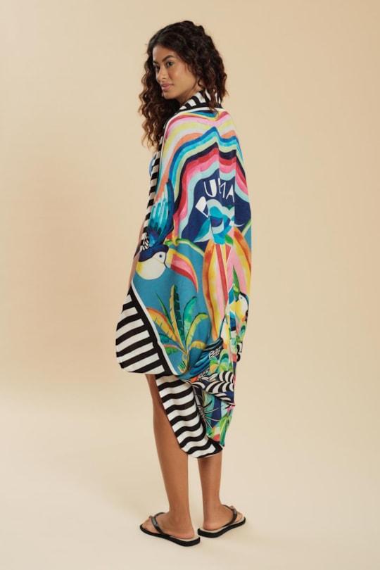 Imagem do produto Canga Kimono Euforia