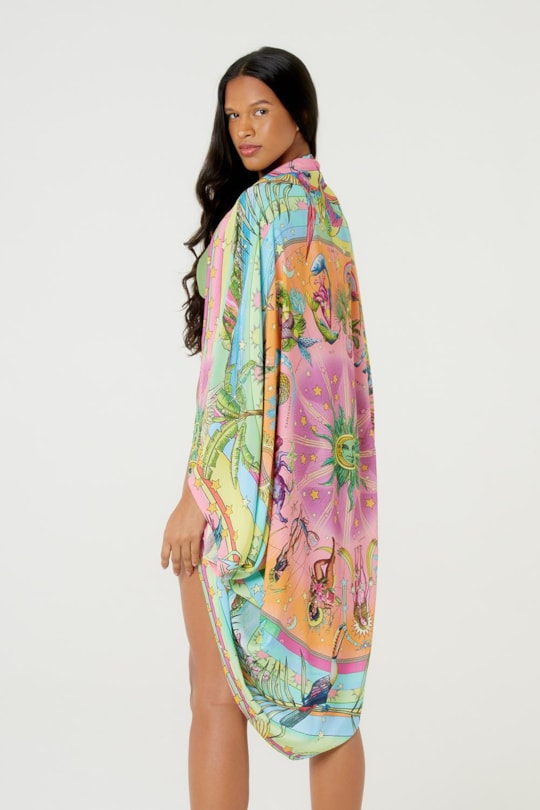 Imagem do produto Canga Kimono Moon Universo Solar