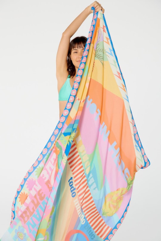 Imagem do produto Canga Maxi 1972 Flat