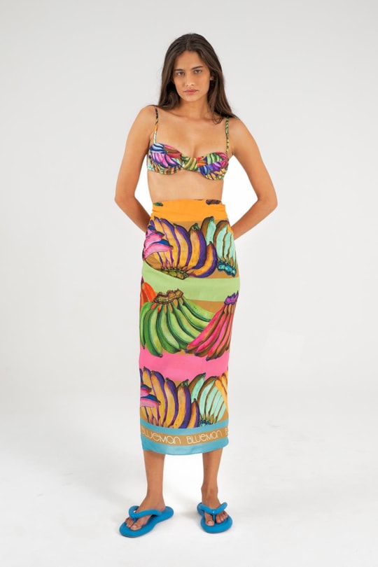 Imagem do produto Canga Maxi Banana Pop