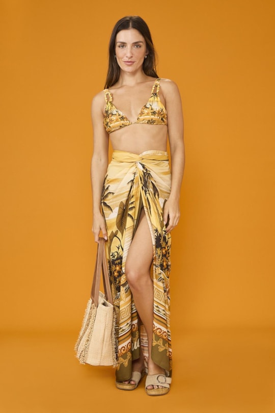 Imagem do produto Canga Maxi Barrado Solar