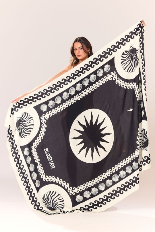 Imagem do produto Canga Maxi Conchas