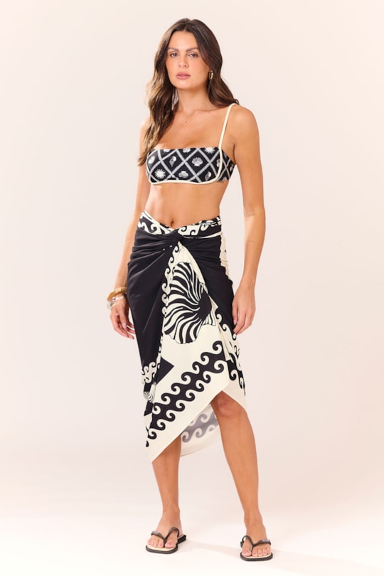 Imagem do produto Canga Maxi Conchas