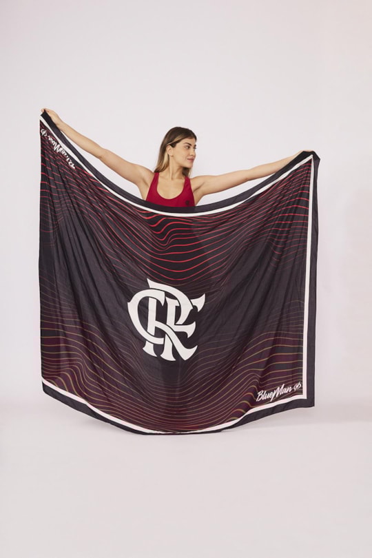 Imagem do produto Canga Maxi Grid Fla