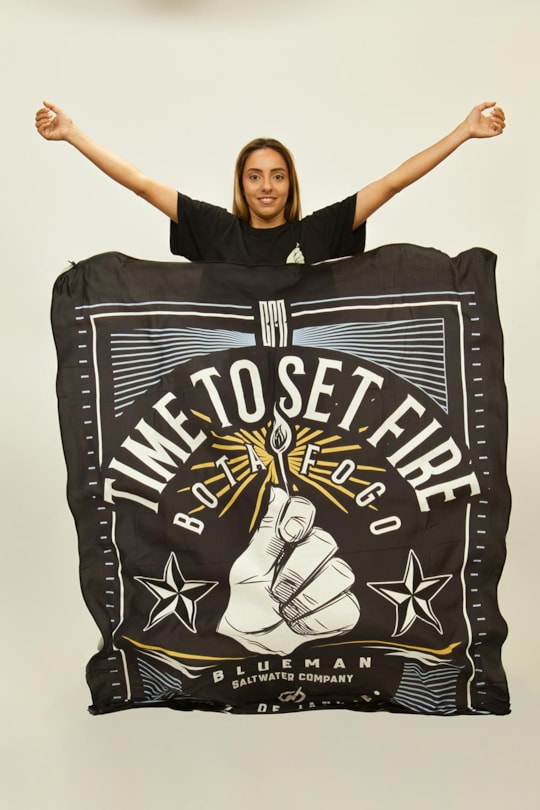 Imagem do produto Canga Maxi Set Fire Azul Btfg 02