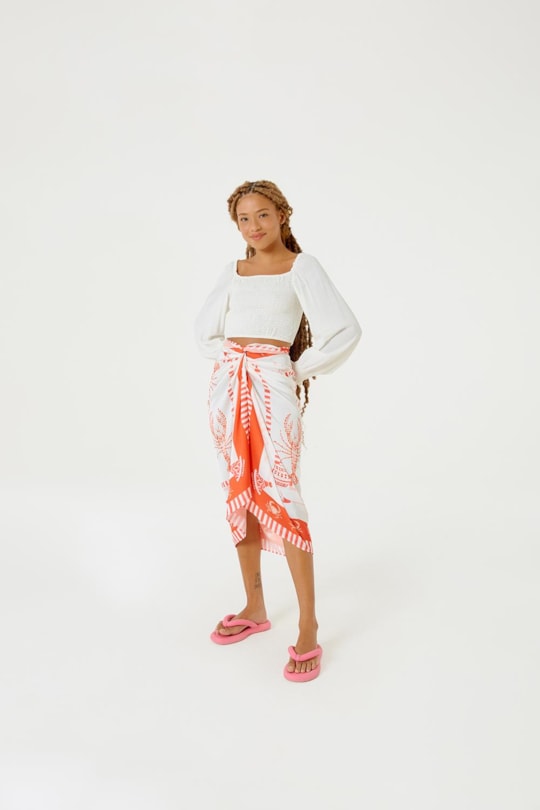 Imagem do produto Canga Pareo Lagostim